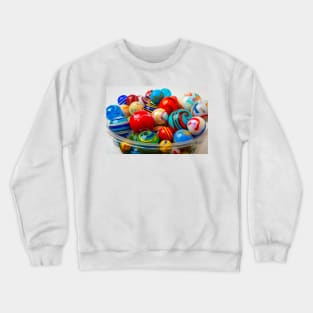 Bowl Full Of Marbles Crewneck Sweatshirt